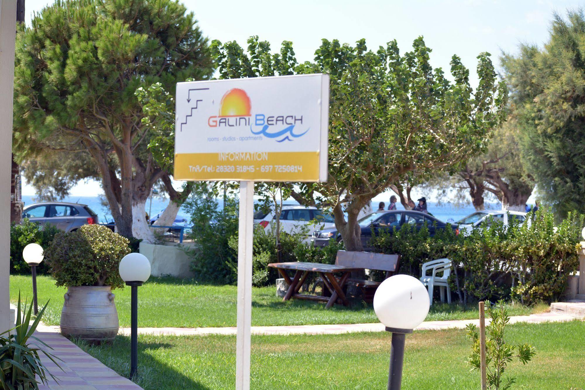 Galini Beach Plakias Exterior foto